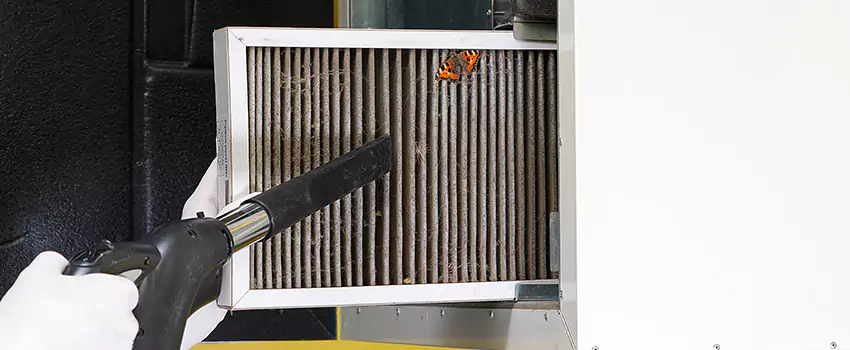 Clogged Air Duct Cleaning Process in Newburgh, NY