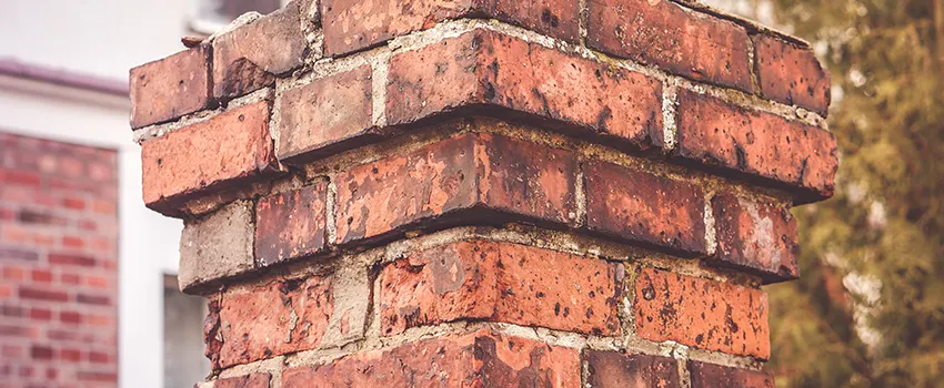 Cracked Chimney Bricks Repair Cost in Newburgh, New York