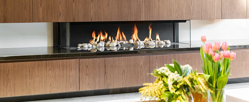 Double-height Fireplace Design Refurbishment in Newburgh, New York