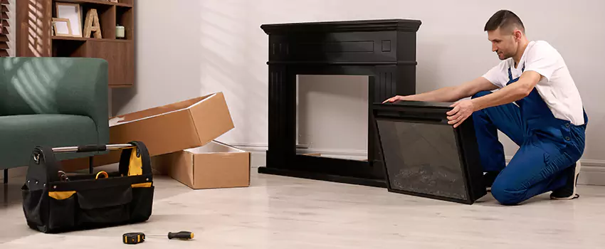 Old Rusted Metal Fireplace Repair And Replacement in Newburgh, NY